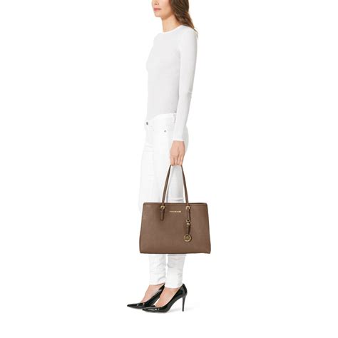 michael kors jet set multifunction tote dark dune|Jet Set Medium Tote Bag .